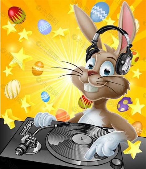 兔子音乐背景素材背景素材免费下载(图片编号:8688805)-六图网