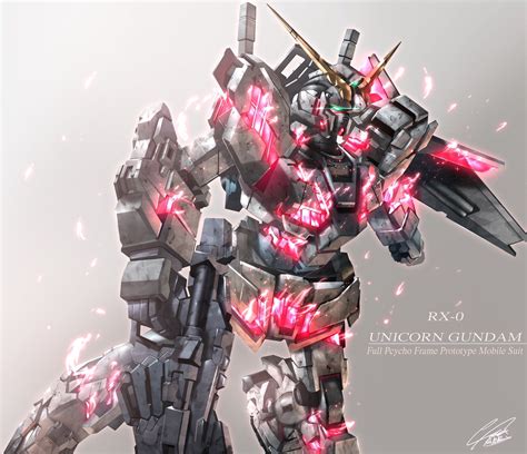 RX-0 Unicorn Gundam - Mobile Suit Gundam Unicorn - Image by Ra.Ru.Ru ...
