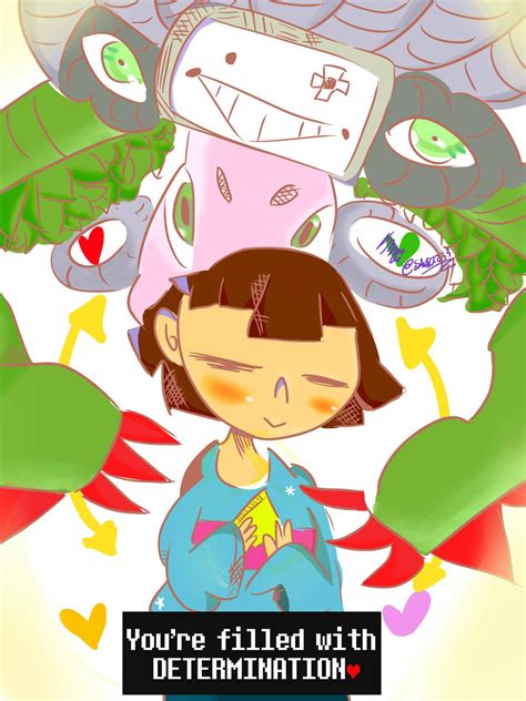 Omega Flowey VS Frisk! by ShinsGallery on DeviantArt