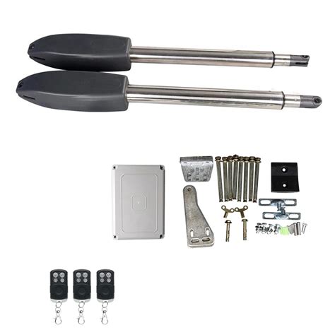 Buy Door Closer Automatic Dual Barrier Swing Arm Boom Gate Motor DC24V ...