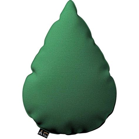 Coussin goutte d'eau Happiness 55 x 15 x 35 cm Vert Foncé | Leroy Merlin