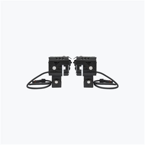 HJG Universal 2 LED Rectangular Fog Light With Wire Harness | Bandidos ...