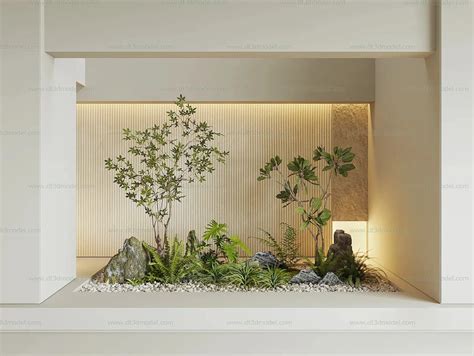 Miniature Garden 3D Scenes – Interior Plants – 034 – CORONA Render ...