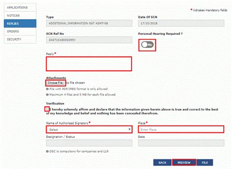 Provisional Assessment and Release of Security under GST