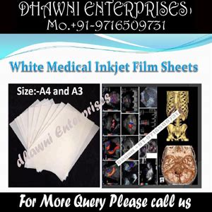 Dhawni Xray Inkjet Medical Film Blue Base for X Ray Imaging Waterproof ...