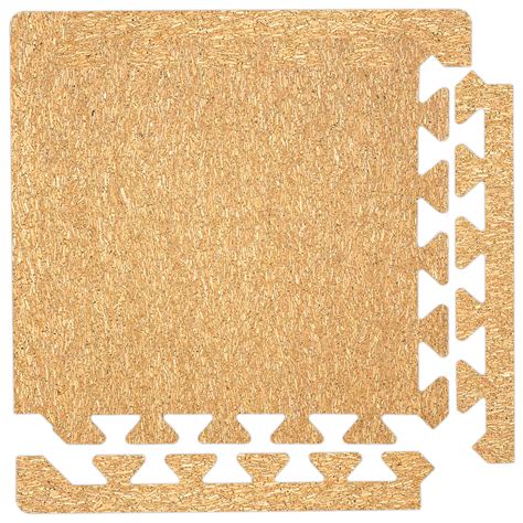 Cork Expandable Floor Mat - The Best Natural Gym Flooring – Yoloha Yoga