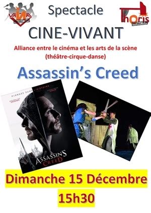 Cinéma Vivant Assassin's Creed - Thoris Production - Billet Réduc