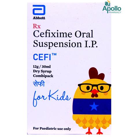 Cefi Dry Syrup 30 ml Price, Uses, Side Effects, Composition - Apollo ...