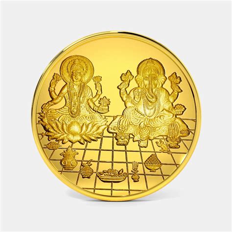 Buy 1 Gram 24 KT Gold Coin Online in India | BlueStone.com