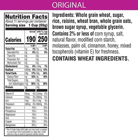Kellogg's Raisin Bran Crunch Cereal 22.5oz - Family Size, Fiber & Heart ...