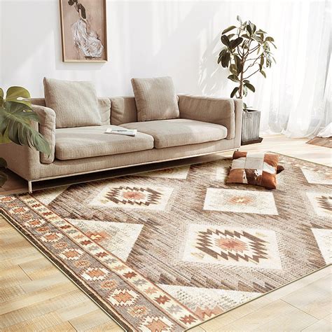 Amazon.com: Native American Rugs, Native Feathers South West Native American Runner Rug for ...