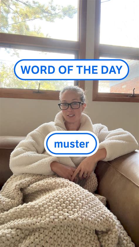 Muster Up Meaning
