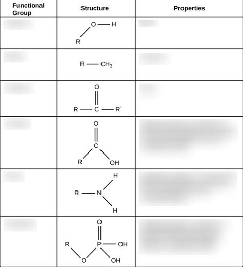 Image result for Types Functional Groups