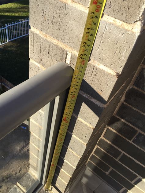 Standard Size Of Balcony Railing Height - Design Talk