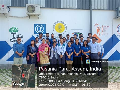 Industrial Visit to Tech City Guwahati by Department of Electronics and ...