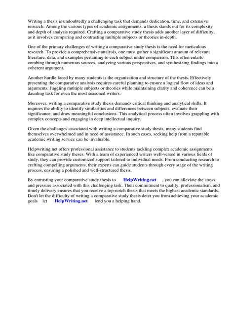 Image result for Comparative Study Examples