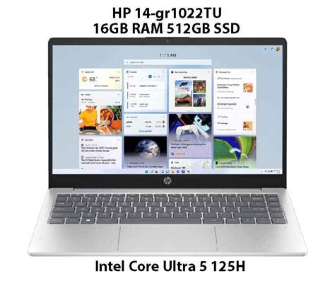 HP 14-gr1022TU Intel Core Ultra 5 125H Laptop : Specs & Review