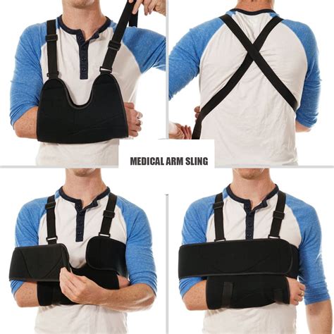 Medical Swathe Immobilizer for Dislocated Shoulder - Arm Sling and ...