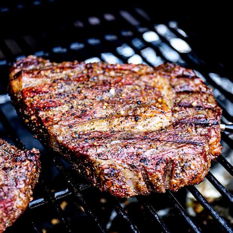 Best Traeger Smoked Ribeye Steaks Recipe (Medium-Rare) - Sip Bite Go