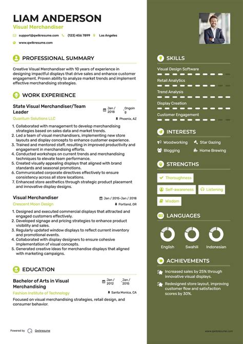 Visual Merchandising Job Description Sample at Brooke Rentoul blog