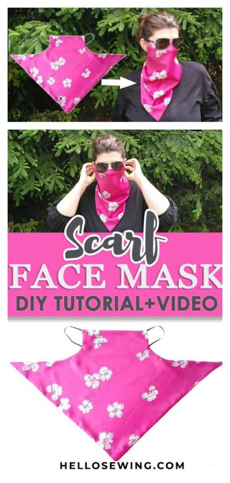 Image result for Scarf Mask Pattern