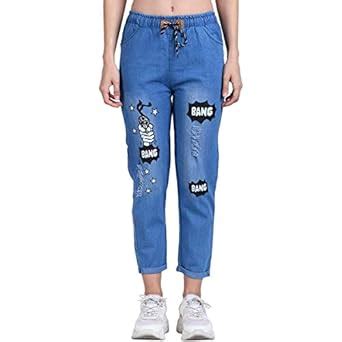 Buy VOOM Girls' Regular Fit Joggers (VM00153_Light Blue_Free Size) at ...