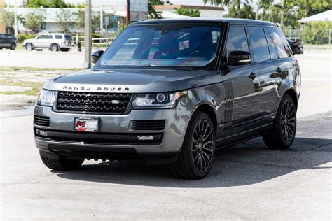 Used 2016 Land Rover Range Rover Supercharged For Sale ($69,900 ...