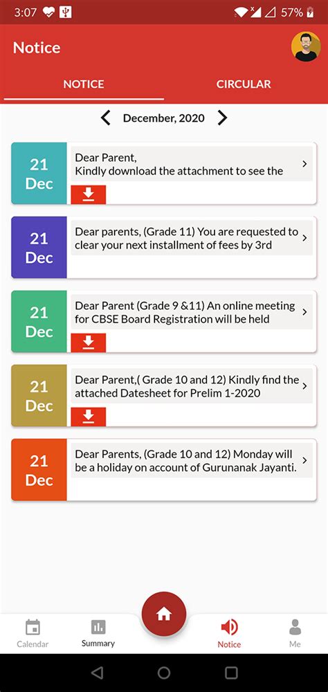 Microweb Solutions - Parent Mobile App