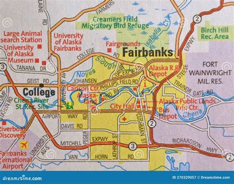 Map Of Fairbanks