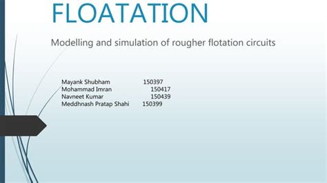Image result for floatation
