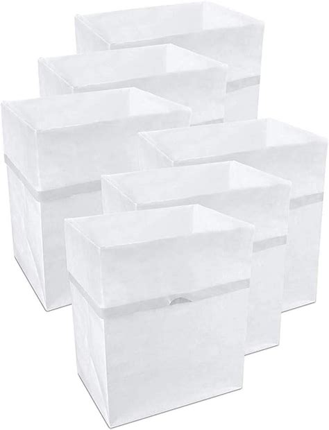 13 Gallon Disposable Trash Cans (6-Pack). Reusable Garbage and ...