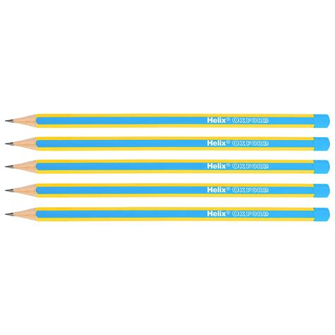 Buy Helix Oxford Clash Pencils (5 pack) - Blue Online at desertcart INDIA