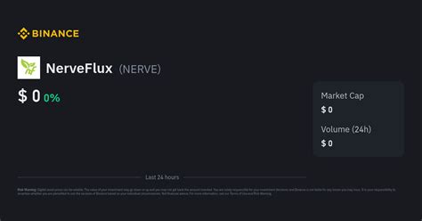 NerveFlux Price | NERVE Price Index, Live Chart and USD Converter - Binance