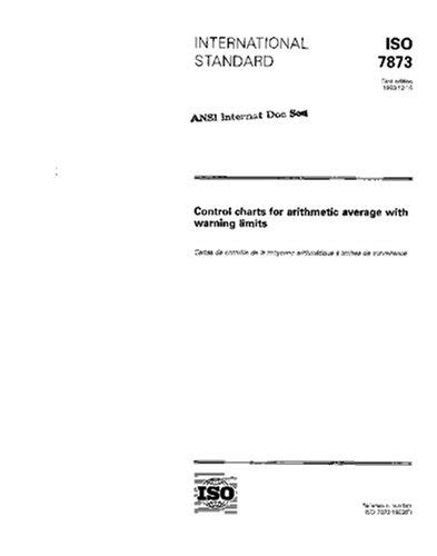 ISO 7873:1993, Control charts for arithmetic average with warning ...