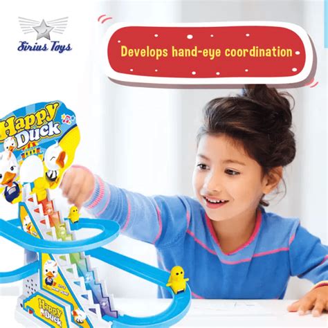 Sirius Toys Happy Duck Track Toy Set with 3 Small Duck for Kids ...