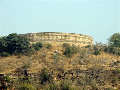 Around Gwalior - The Chausath Yogini Temple at Mitavali
