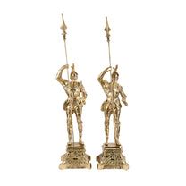 Buy Brass Handcrafted Roman Soldier Showpiece Statue - 30 Inch ...