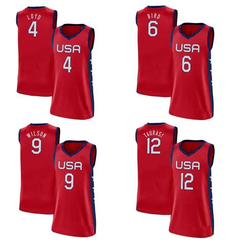 2024 USA Women's National Team Alleson Basketball Uniforms Featuring ...