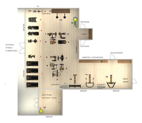 Gym Layout Design 的图像结果