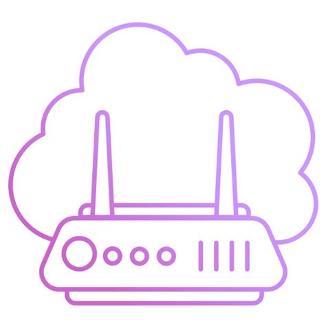 Router Generic gradient outline icon | Freepik