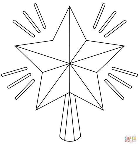 Christmas Star Coloring Pages