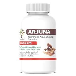 Buy Sanmesh Ayurvedic Arjuna Capsules | Pure & Natural | Helps to ...