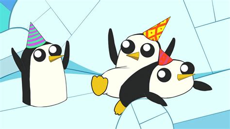 Adventure Time Gunter The Penguin Wallpaper