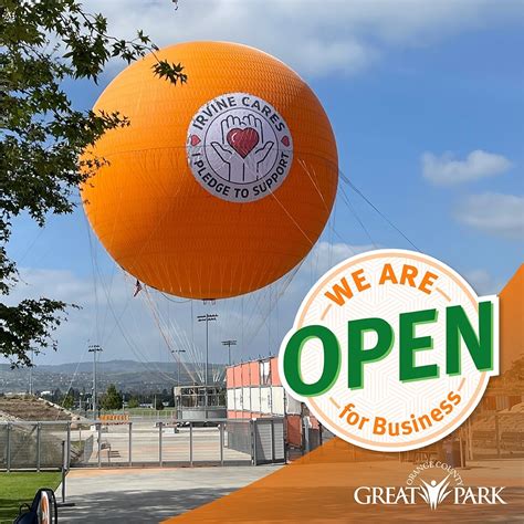 City of Irvine | You’ve seen the Great Park Balloon in flight recently as a reminder to “Pledge ...