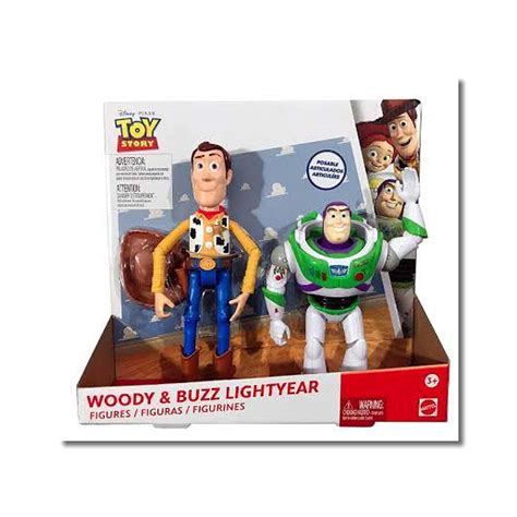 Buy Disney Woody & Buzz Figures, 7 - 2 Pack, DisneyPixar Toy Story 2 ...