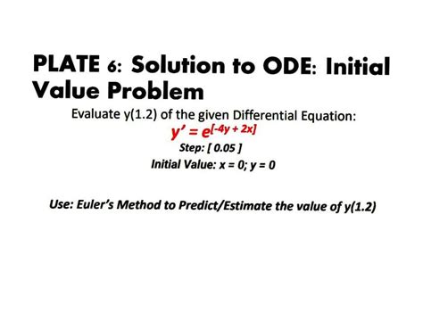 Ode Initial Value Problem Solver Kreyszig 的图像结果