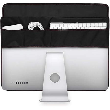 Bangcool iMac Cover Moniter Dust Cover with Rear Pocket Compatible with ...