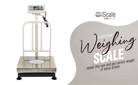 iScale ISP-150S Digital Platform Weighing Scale 450x450mm Stainless ...