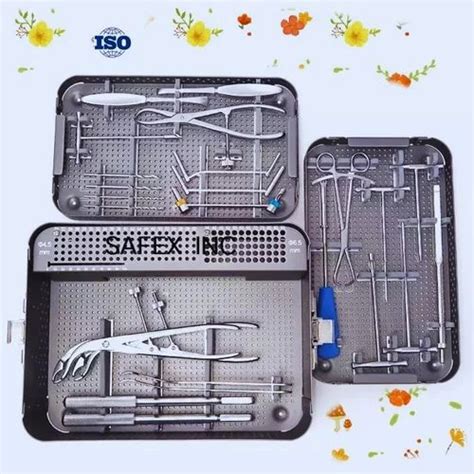 Orthopedic Instrument Set - Safex Inc Small Fragment Instrument Set ...