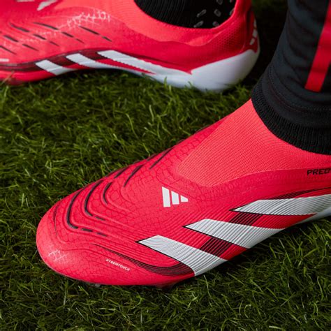 adidas Predator Elite Firm Ground Boots - Red | adidas KE